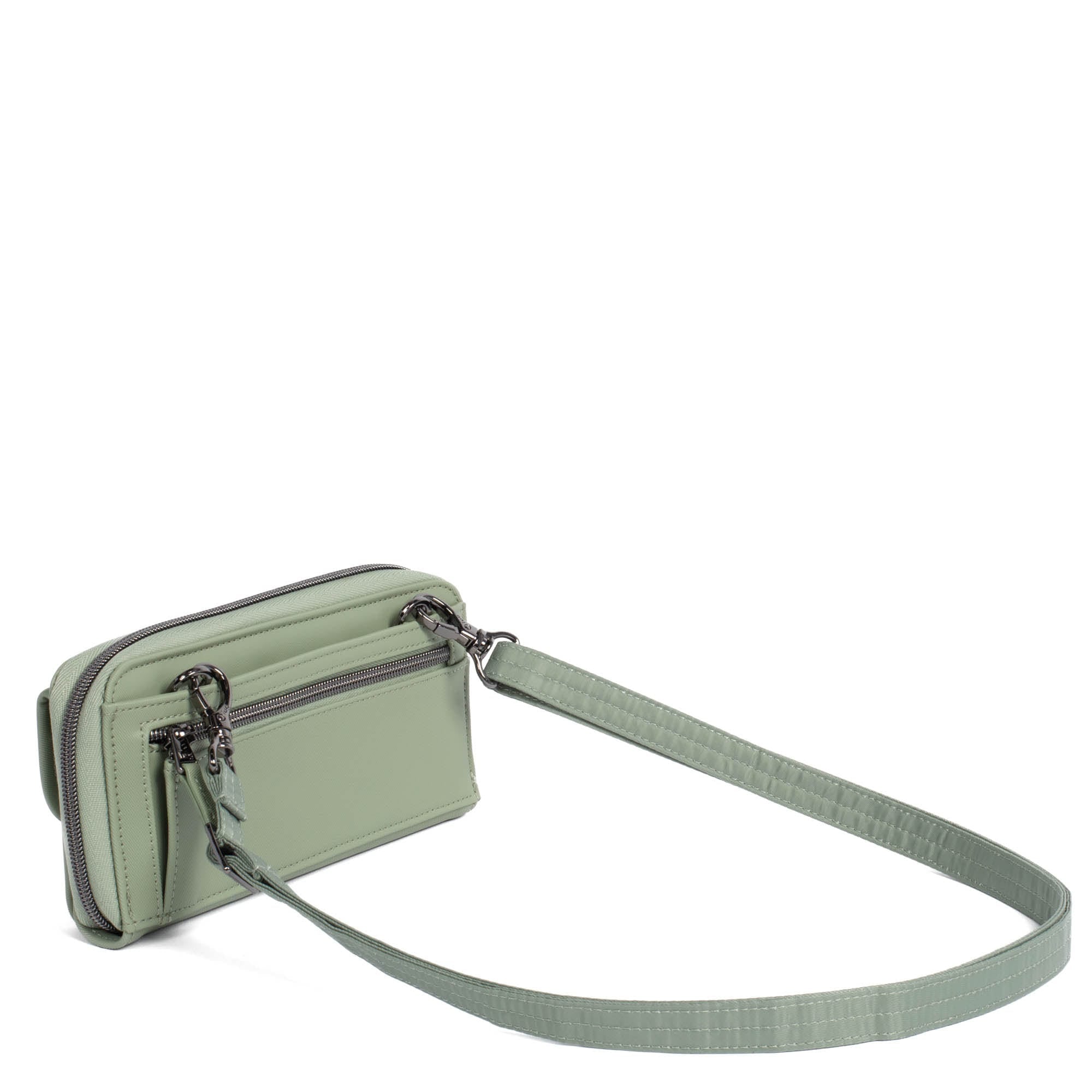 Kickflip SE Satin Luxe VL RFID Wallet - SAGE GREEN - KickflipSE_SatinLuxe_SageGreen_04